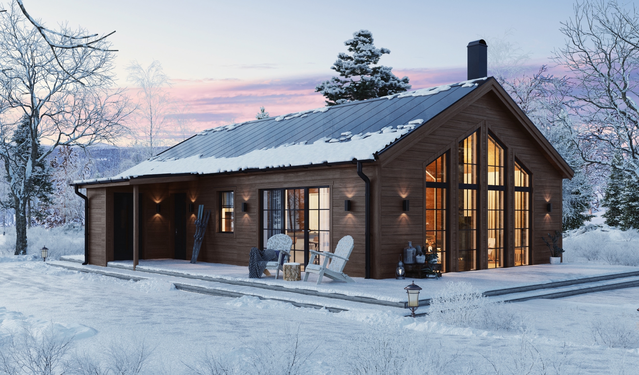 Fritidshus Klassisk 95.3K Fjäll